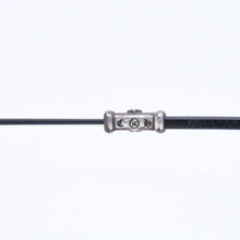 画像をギャラリービューアに読み込む, 極美品 CHROME HEARTS クロムハーツ PILLS 3 メガネ シルバー925 55☐20-144 アイウェア フローラル CHプラス スクエア ブラック シルバー金具 中古 4a005585