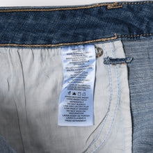 将图片加载到图库查看器，新品未使用 TRUE RELIGION トゥルーレリジョン JOEY Low Rise Cut-Off Short ショーツ コットン ラインストーン ブルー サイズ31 中古 4a005499