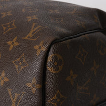 将图片加载到图库查看器，LOUIS VUITTON ルイヴィトン キーポル バンドリエール45 ボストンバッグ M56711 モノグラムマカサーブラウン 美品 中古 4a005487