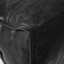 将图片加载到图库查看器，極美品 BALENCIAGA バレンシアガ ザジャイアントシティ レザー 2WAY ハンドバッグ ショルダーバッグ ブラック 281770 中古 4a005558