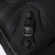 将图片加载到图库查看器，BALENCIAGA バレンシアガ クラシック ミニシティ ナイロン レザー 2WAY ハンドバッグ ショルダーバッグ ブラック 300295 美品 中古 4a005557