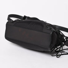 将图片加载到图库查看器，BALENCIAGA バレンシアガ クラシック ミニシティ ナイロン レザー 2WAY ハンドバッグ ショルダーバッグ ブラック 300295 美品 中古 4a005557