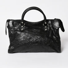 Load image into Gallery viewer, 極美品 BALENCIAGA バレンシアガ Le City ルシティ ブラック ハンドバッグ ショルダーバッグ 281770 シルバー金具 シルバースタッズ 中古 4a005559