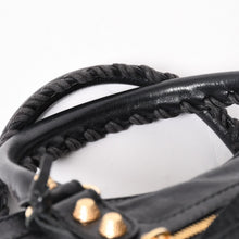 将图片加载到图库查看器，極美品 BALENCIAGA バレンシアガ ザジャイアントシティ レザー 2WAY ハンドバッグ ショルダーバッグ ブラック 281770 中古 4a005558