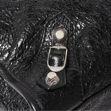 Load image into Gallery viewer, 極美品 BALENCIAGA バレンシアガ Le City ルシティ ブラック ハンドバッグ ショルダーバッグ 281770 シルバー金具 シルバースタッズ 中古 4a005559