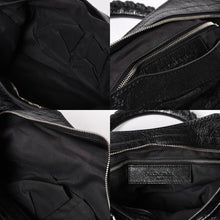 Load image into Gallery viewer, 極美品 BALENCIAGA バレンシアガ Le City ルシティ ブラック ハンドバッグ ショルダーバッグ 281770 シルバー金具 シルバースタッズ 中古 4a005559