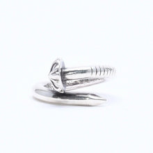 画像をギャラリービューアに読み込む, CHROME HEARTS クロムハーツ RNG NAIL W/CROSS BALL ネイル クロスボールリング 重量約5.94g サイズ2.5号 シルバー925 美品 中古 4a005572