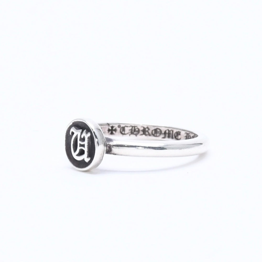 Very good condition CHROME HEARTS BUBBLEGUM RING INITIAL U Bubblegum ring initial U Weight approx. 1.82g Size 4 Used 4a005575