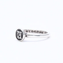 将图片加载到图库查看器，極美品 CHROME HEARTS クロムハーツ BUBBLEGUM RING INITIAL U バブルガム リング イニシャル U 重量約1.82g サイズ4号 中古 4a005575