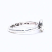 将图片加载到图库查看器，極美品 CHROME HEARTS クロムハーツ BUBBLEGUM RING INITIAL U バブルガム リング イニシャル U 重量約1.82g サイズ4号 中古 4a005575
