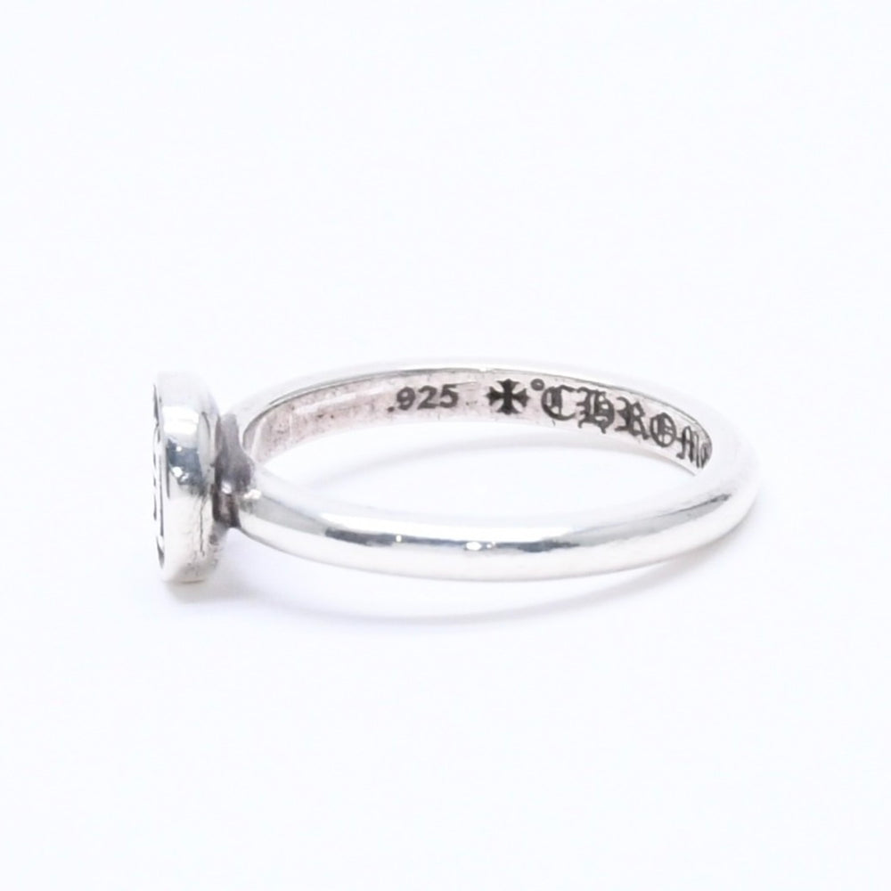 極美品 CHROME HEARTS クロムハーツ BUBBLEGUM RING INITIAL U バブルガム リング イニシャル U 重量約1.82g サイズ4号 中古 4a005575
