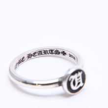 将图片加载到图库查看器，極美品 CHROME HEARTS クロムハーツ BUBBLEGUM RING INITIAL U バブルガム リング イニシャル U 重量約1.82g サイズ4号 中古 4a005575
