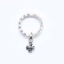Load image into Gallery viewer, CHROME HEARTS クロムハーツ NTFL RING W/CH PLUS NTFL リング W/CHプラス 指輪 重量約5.41g サイズ7号 シルバー925 美品 中古 4a005568