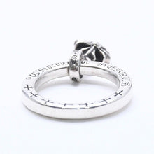 Load image into Gallery viewer, CHROME HEARTS クロムハーツ NTFL RING W/CH PLUS NTFL リング W/CHプラス 指輪 重量約5.41g サイズ7号 シルバー925 美品 中古 4a005568