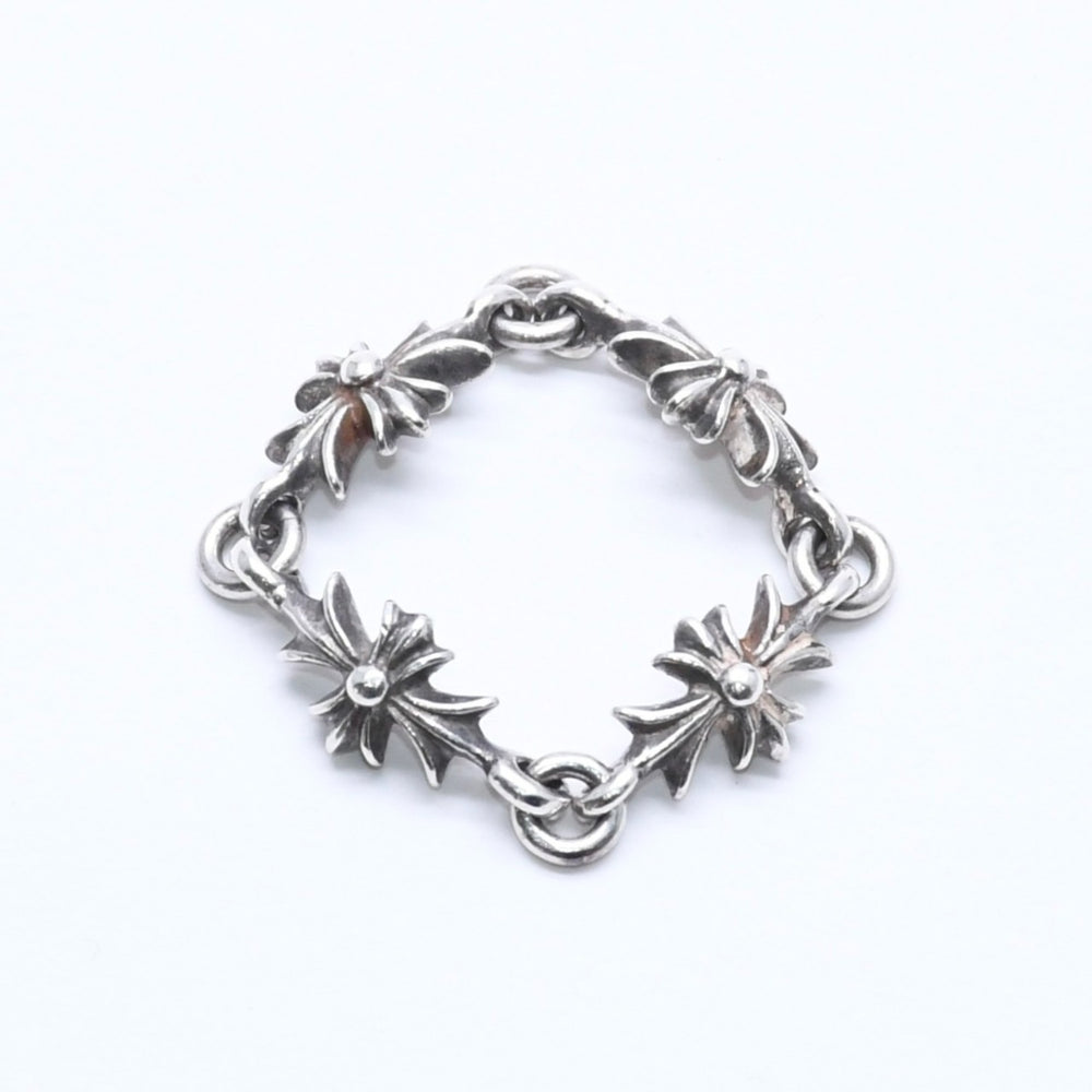 CHROME HEARTS TINY E CH PLUS RING Tiny E CH Plus Ring Weight approx. 2.40g Size 8 Silver 925 Good Condition Used 4a005602