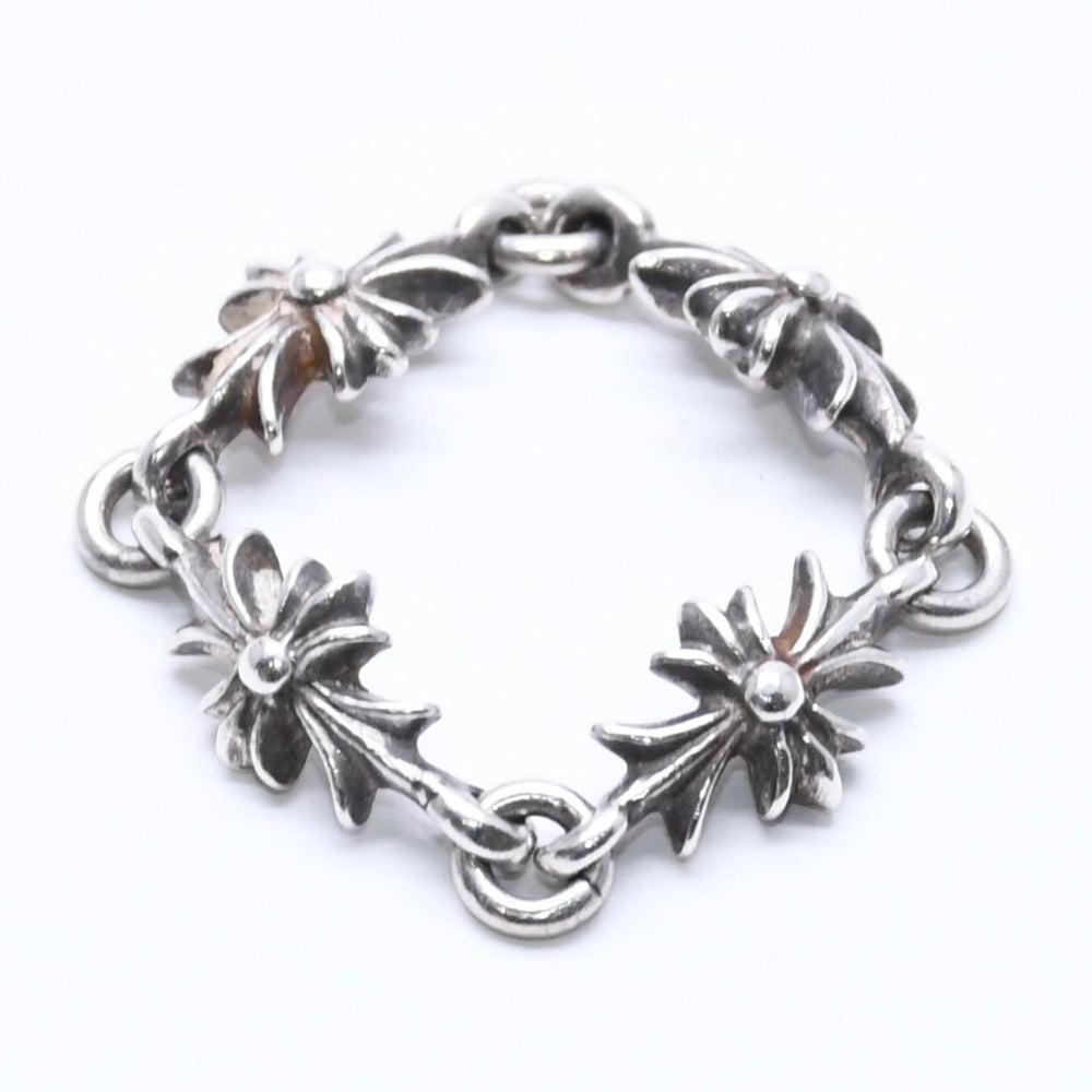 CHROME HEARTS TINY E CH PLUS RING Tiny E CH Plus Ring Weight approx. 2.40g Size 8 Silver 925 Good Condition Used 4a005602