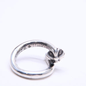 CHROME HEARTS RNG NAIL W/CROSS BALL Nail cross ball ring Weight approx. 5.94g Size 2.5 Silver 925 Good condition Used 4a005572