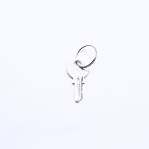 CHANEL Necklace Silver Chain Padlock Here Mark 193.9g Metal Silver Hardware Good Condition Used 4a005547