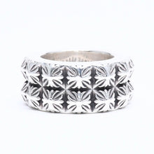 Load image into Gallery viewer, CHROME HEARTS クロムハーツ PETE PUNK DOUBLE ピートパンク ダブル リング 重量約37.21g サイズ16.5号 シルバー925 美品 中古 4a005592