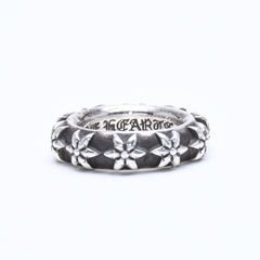 CHROME HEARTS STAR BAND RING Star band ring Weight approx. 10.89g Size 9 Silver 925 Good condition Used 4a005570