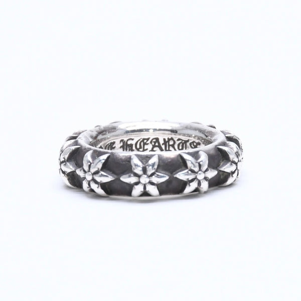 CHROME HEARTS STAR BAND RING Star band ring Weight approx. 10.89g Size 9 Silver 925 Good condition Used 4a005570