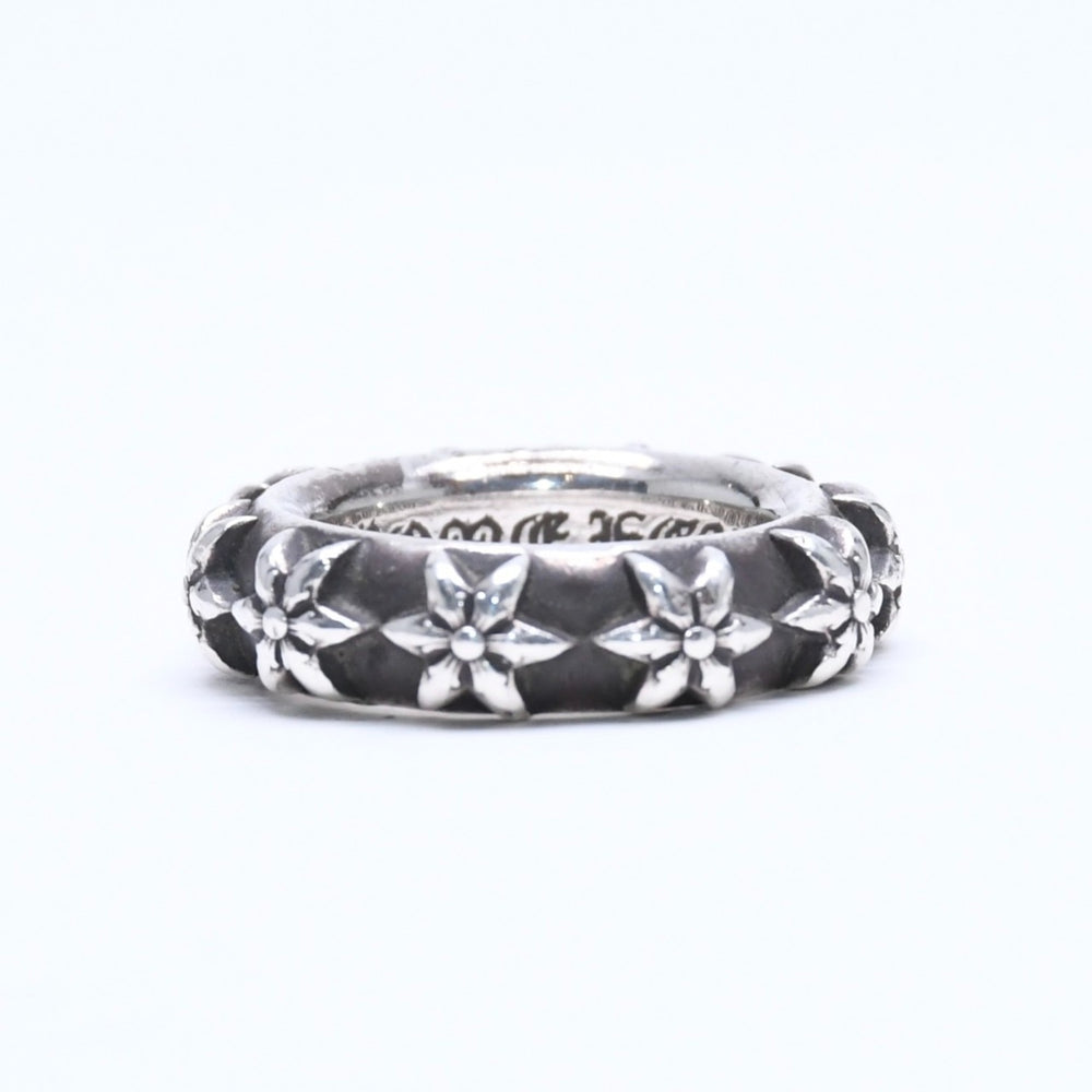 CHROME HEARTS STAR BAND RING Star band ring Weight approx. 10.89g Size 9 Silver 925 Good condition Used 4a005570