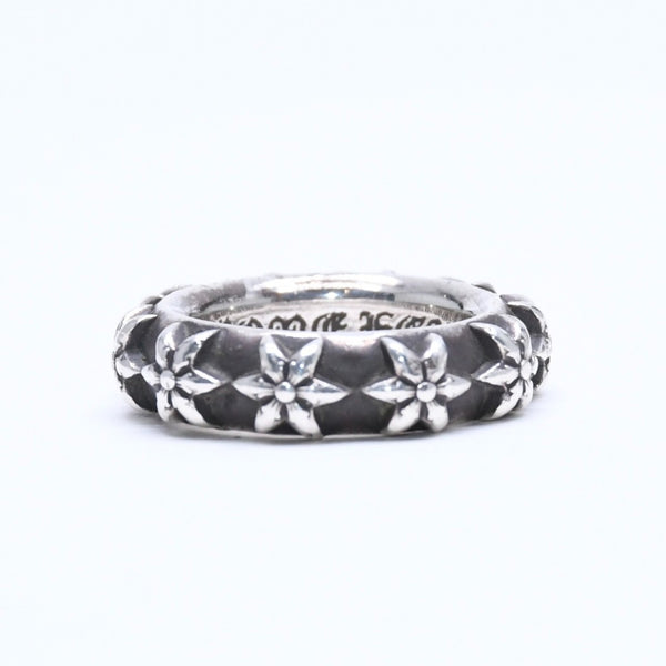 CHROME HEARTS STAR BAND RING Star band ring Weight approx. 10.89g Size 9 Silver 925 Good condition Used 4a005570