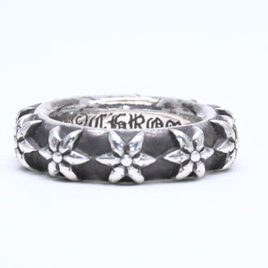 CHROME HEARTS STAR BAND RING Star band ring Weight approx. 10.89g Size 9 Silver 925 Good condition Used 4a005570