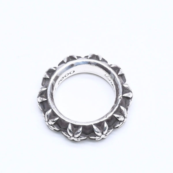 CHROME HEARTS STAR BAND RING Star band ring Weight approx. 10.89g Size 9 Silver 925 Good condition Used 4a005570