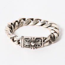 将图片加载到图库查看器，CHROME HEARTS クロムハーツ クラシックリンク クロス BOXID 15リンク クラシックチェーン 重量約120.7g 美品 中古 4a005576