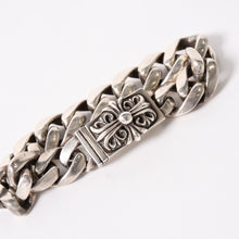 将图片加载到图库查看器，CHROME HEARTS クロムハーツ クラシックリンク クロス BOXID 15リンク クラシックチェーン 重量約120.7g 美品 中古 4a005576