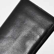 Load image into Gallery viewer, 極美品 CHROME HEARTS クロムハーツ WALLET JOEY ジョーイウォレット 二つ折り財布 ダガージップ スクロールラベル ブラック 中古 4a005594
