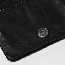 Load image into Gallery viewer, 極美品 CHROME HEARTS クロムハーツ WALLET JOEY ジョーイウォレット 二つ折り財布 ダガージップ スクロールラベル ブラック 中古 4a005594