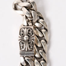 将图片加载到图库查看器，CHROME HEARTS クロムハーツ クラシックリンク クロス BOXID 15リンク クラシックチェーン 重量約120.7g 美品 中古 4a005576