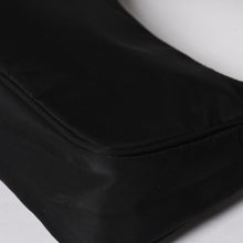 将图片加载到图库查看器，極美品 PRADA プラダ ホーボー ハンドバッグ MV515 トライアングルロゴ 三角ロゴプレート ナイロン ブラック 中古 4a005474