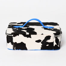 将图片加载到图库查看器，新品未使用 CHROME HEARTS クロムハーツ JEWELRY CASE ジュエリーケース レザー ハラコ ダガー ブルー中古 4a005553
