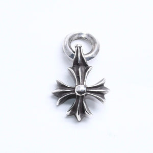 Very good condition CHROME HEARTS CHARM CH PLUS CH plus charm pendant top Weight approx. 6.11g Old Silver 925 Used 4a005587