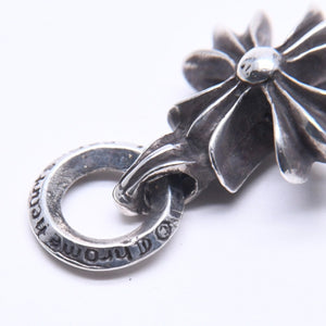 Very good condition CHROME HEARTS CHARM CH PLUS CH plus charm pendant top Weight approx. 6.11g Old Silver 925 Used 4a005587
