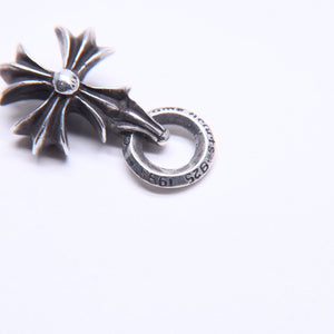 Very good condition CHROME HEARTS CHARM CH PLUS CH plus charm pendant top Weight approx. 6.11g Old Silver 925 Used 4a005587