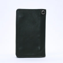 画像をギャラリービューアに読み込む, CHROME HEARTS クロムハーツ 1ZIP WALLET 1ジップ ウォレット CHクロスパッチ 1パッチ ノベルティレザー グリーン 美品 中古 4a005605