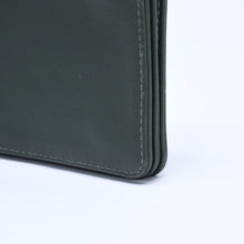 画像をギャラリービューアに読み込む, CHROME HEARTS クロムハーツ 1ZIP WALLET 1ジップ ウォレット CHクロスパッチ 1パッチ ノベルティレザー グリーン 美品 中古 4a005605