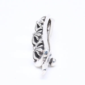 Very good condition CHROME HEARTS HAIR BARRETTE 3 CROSS Hair barrette 3 cross Weight approx. 13.24g 2000/.925 stamp Silver 925 Used 4a005586