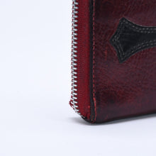 画像をギャラリービューアに読み込む, CHROME HEARTS クロムハーツ REC F ZIP #2 3 CEMETERY CROSS レック F ジップ #2 長財布 セメタリークロスパッチ オーダー 美品 中古 4a005604