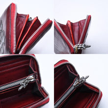 画像をギャラリービューアに読み込む, CHROME HEARTS クロムハーツ REC F ZIP #2 3 CEMETERY CROSS レック F ジップ #2 長財布 セメタリークロスパッチ オーダー 美品 中古 4a005604