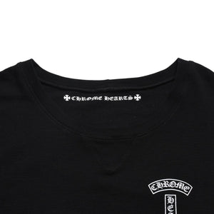 CHROME HEARTS x Matty Boy Sweat Crew Neck MATTY BOY T Bar Scroll Label Midnight Snack Black XS Size Good Condition Used 4a005567