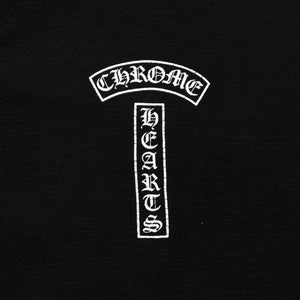 CHROME HEARTS x Matty Boy Sweat Crew Neck MATTY BOY T Bar Scroll Label Midnight Snack Black XS Size Good Condition Used 4a005567