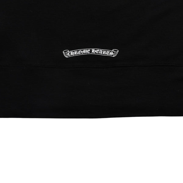 CHROME HEARTS x Matty Boy Sweat Crew Neck MATTY BOY T Bar Scroll Label Midnight Snack Black XS Size Good Condition Used 4a005567
