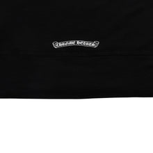 将图片加载到图库查看器，CHROME HEARTS クロムハーツ × マッティボーイ スウェットクルーネック MATTY BOY Tバー スクロールラベル ミッドナイトスナック ブラック XSサイズ 美品 中古 4a005567
