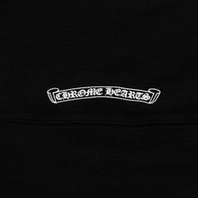 将图片加载到图库查看器，CHROME HEARTS クロムハーツ × マッティボーイ スウェットクルーネック MATTY BOY Tバー スクロールラベル ミッドナイトスナック ブラック XSサイズ 美品 中古 4a005567