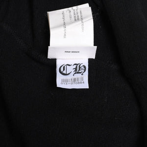 CHROME HEARTS x Matty Boy Sweat Crew Neck MATTY BOY T Bar Scroll Label Midnight Snack Black XS Size Good Condition Used 4a005567